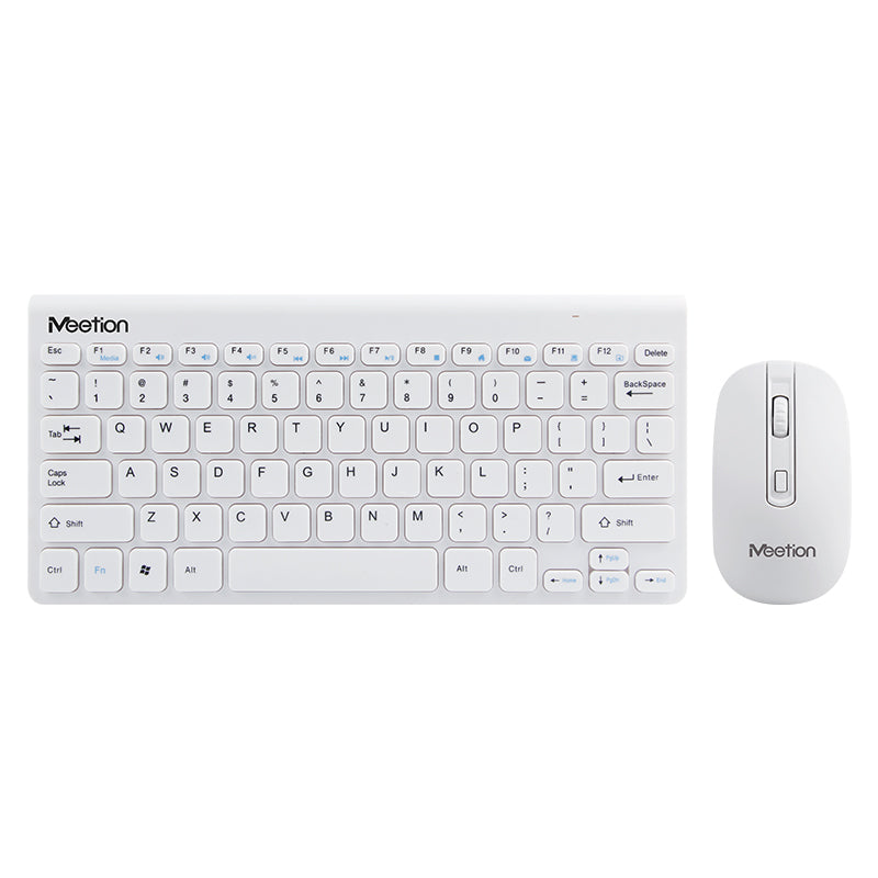 Meetion Σετ Γραφείου MT-Mini4000 Ασύρματο / White