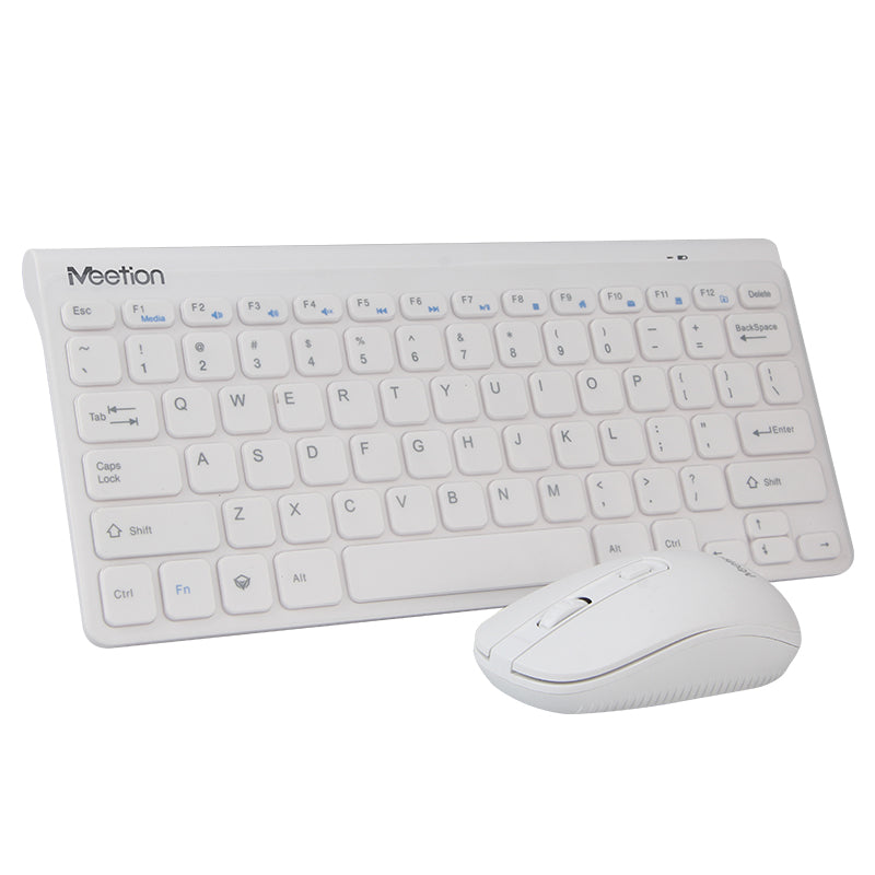Meetion Σετ Γραφείου MT-Mini4000 Ασύρματο / White