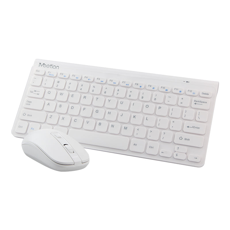 Meetion Σετ Γραφείου MT-Mini4000 Ασύρματο / White