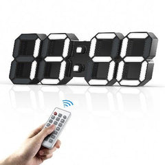 EDUP EH-LEDNI-B-1 3D LED Wall Clock 5.2" Mini