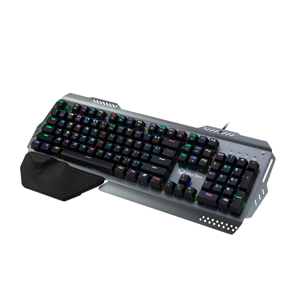 Meetion MT-MK20 Μηχανικό Gaming Πληκτρολόγιο / US / Γκρι Διακόπτες