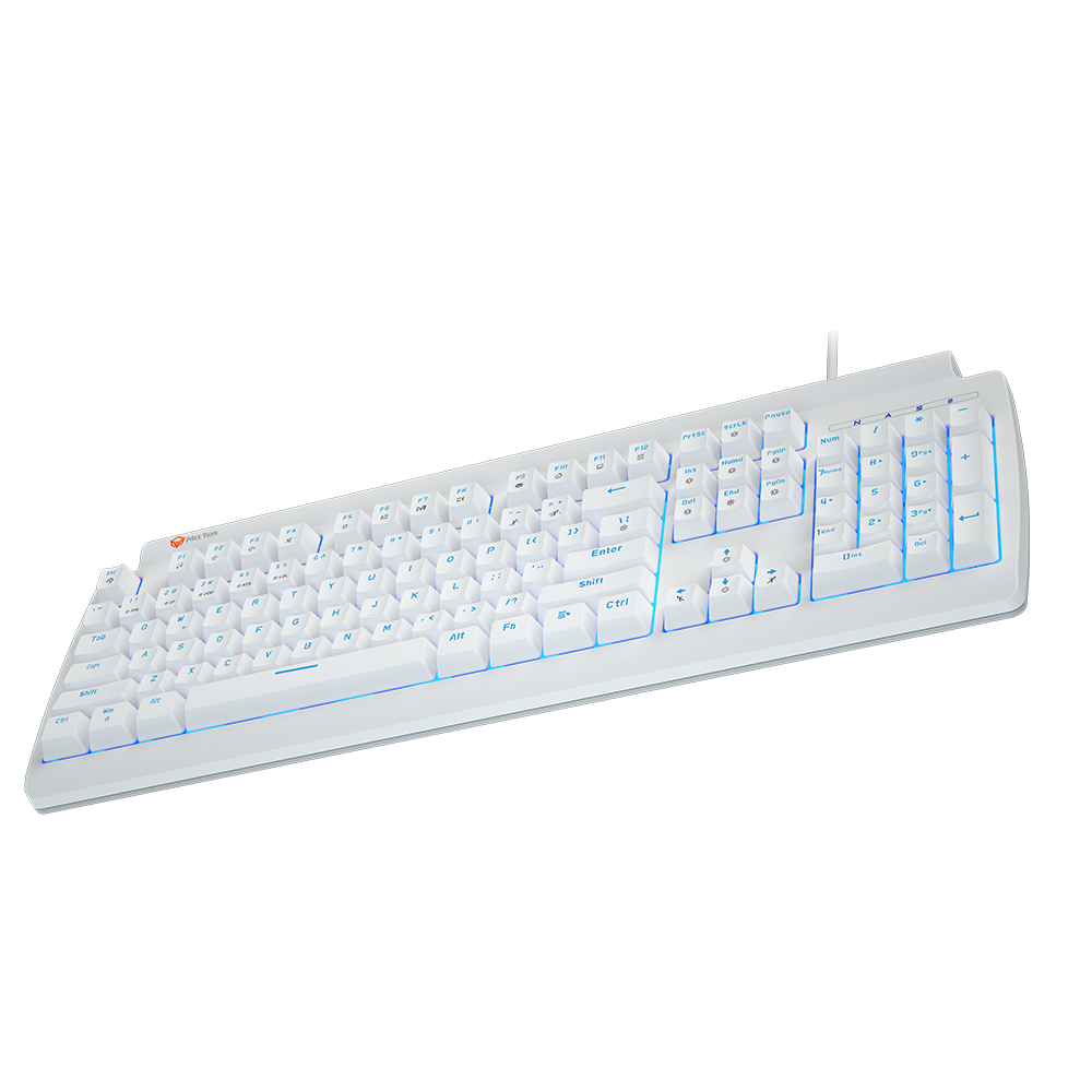 Meetion MT-MK600MX Μηχανικό Gaming Πληκτρολόγιο / Μπλέ Διακόπτες / Λευκό