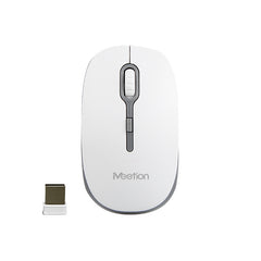 Meetion MT-R547 2.4G Wireless Mouse / White &amp; Gray