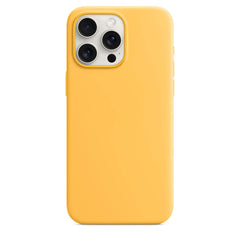 Θήκη XO-K10B iPhone 15 Pro Max 6.7" liquid Σιλικόνης Κίτρινο