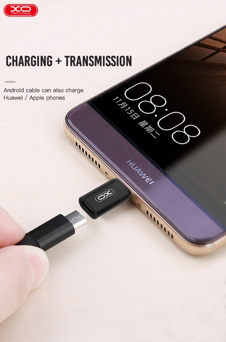 XO NB130 USB Micro to Lightning Adapter