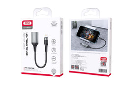 XO NB201 Καλώδιο Αντάπτορας OTG USB 2.0 για Lightning (OTG function)