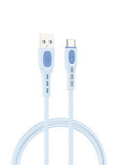 XO NB280 Καλώδιο Δεδομένων Jian Yan Type-C 1M 3A Μπλε