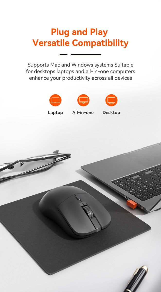 Meetion Ασύρματο Ποντίκι Office MT-R546 2.4G Μαύρο