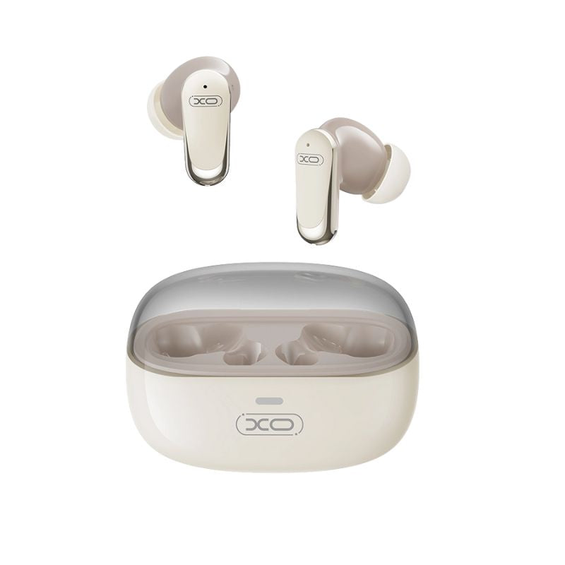 XO G42 Earbuds ANC & ENC με Dual-Mic TWS Μπεζ