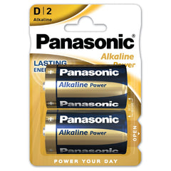 Panasonic Bronze Batteries LR20APB/2BP D (2pcs)