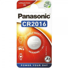 Panasonic Μπαταρία Κουμπί Λιθίου CR2016 (1τμχ)