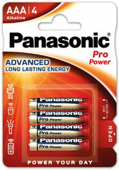 Panasonic Batteries Pro Power LR03 AAA (4pcs)