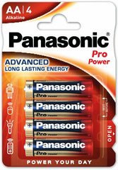 Panasonic Batteries Pro Power LR6 AA (4pcs)