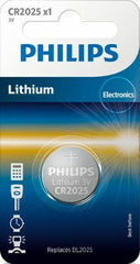 Philips Μπαταρία Κουμπί Λιθίου CR2025 3V (1τμχ)