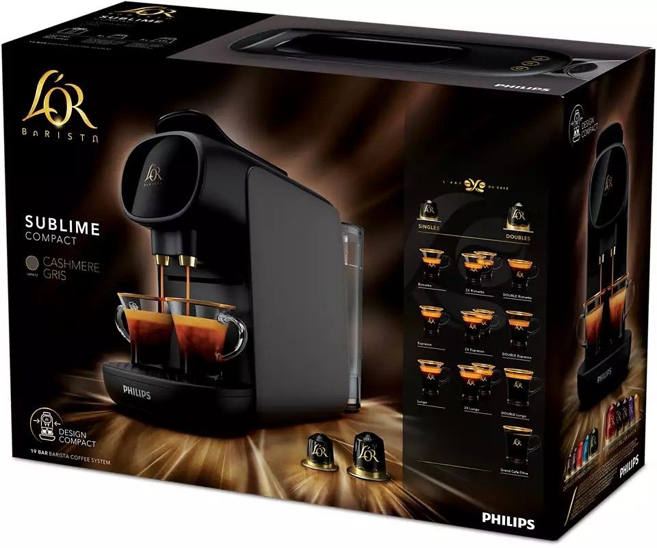 Philips Καφετιέρα L'Or Capsule LM9012 Γκρι