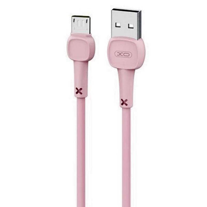 XO NB132 Micro Charging Cable Pink