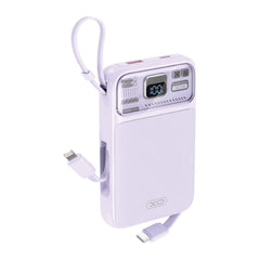 XO PR243 Powerbank Γρήγορης Φόρτισης 22.5W 10000mAh Μωβ
