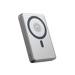 XO PR296 Powerbank Ταχείας Φόρτισης Μεταλικό με Μαγνήτη 10.000mAh Γκρι