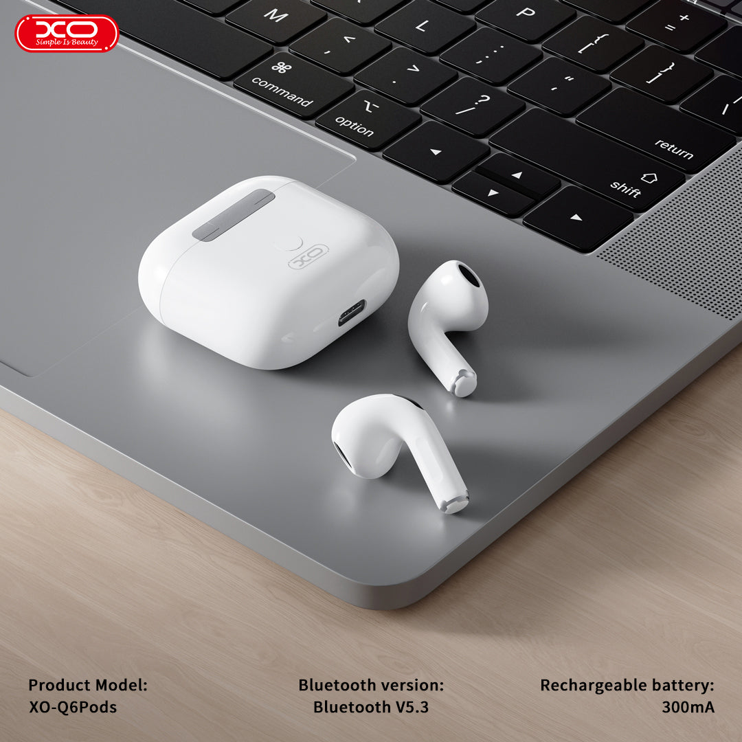 XO Q6 Ασύρματα Ακουστικά Bluetooth (6ης γενιάς)