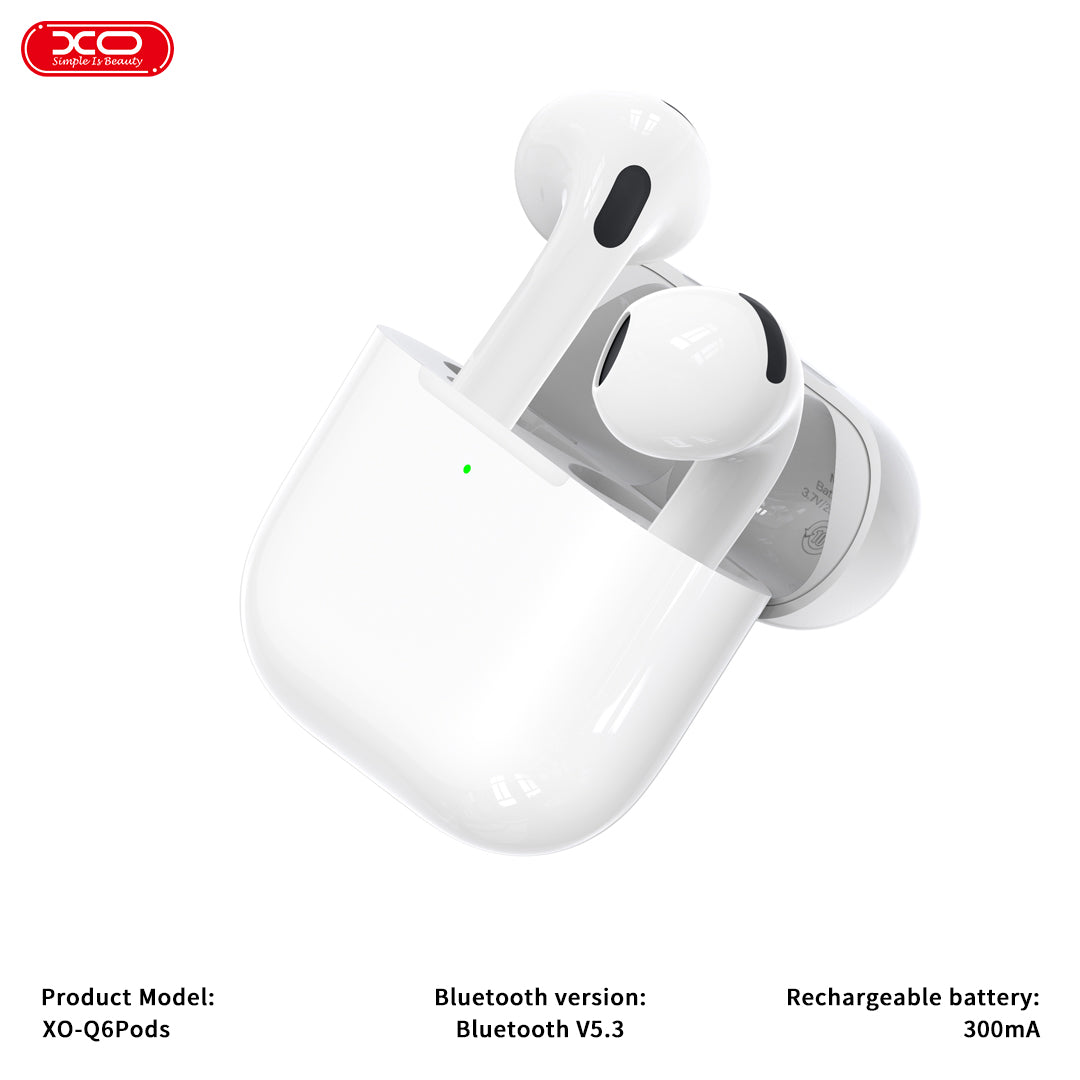 XO Q6 Ασύρματα Ακουστικά Bluetooth (6ης γενιάς)