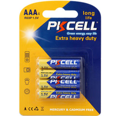Pkcell Μπαταρίες Απλές R03P AAA (4τμχ)