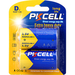 Pkcell Μπαταρίες Απλές R20P D (2τμχ)