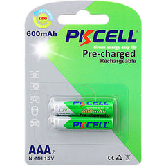 Pkcell Επαναφορτιζόμενες Μπαταρίες RTU AAA 600-2B (2τμχ)