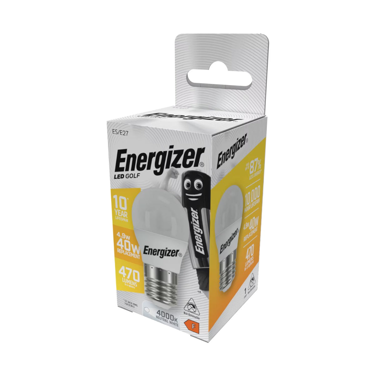 Energizer BEC Mini Σφαιρική Λάμπα LED OPAL 4.9W E27 470lm 4000K