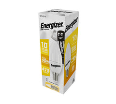 Energizer BEC LED Λάμπα Κερί 4.9W E14 470lm 3000K Θερμό Λευκό