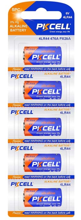 Pkcell Μπαταρίες 4LR44-5B (5τμχ)