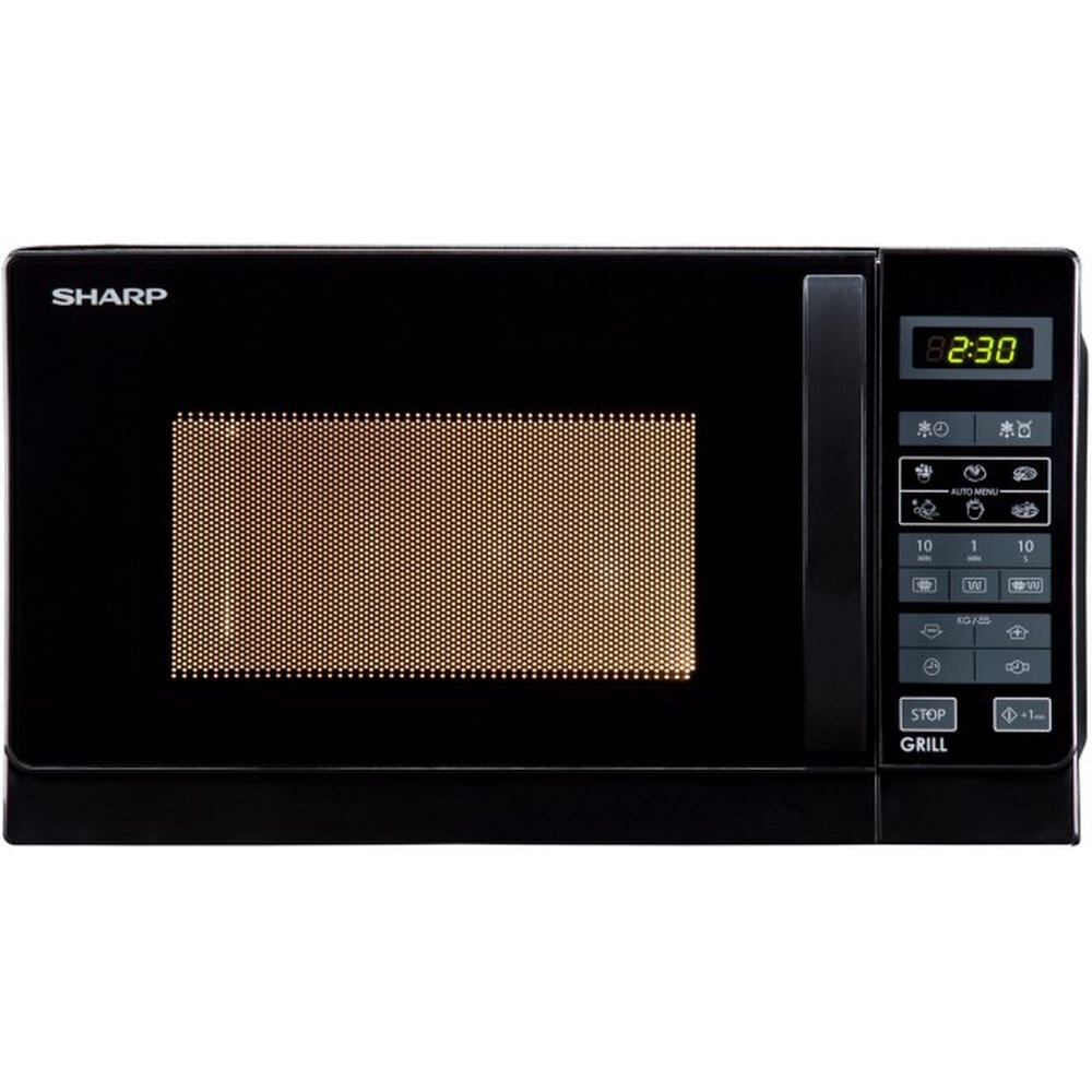 Sharp Microwave Oven Black with Grill 20L 800W