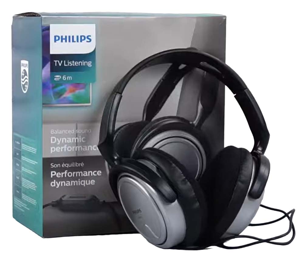 Philips SHP2500/10 Ενσύρματα Over Ear Ακουστικά Ασημί 6.0μ καλώδιο