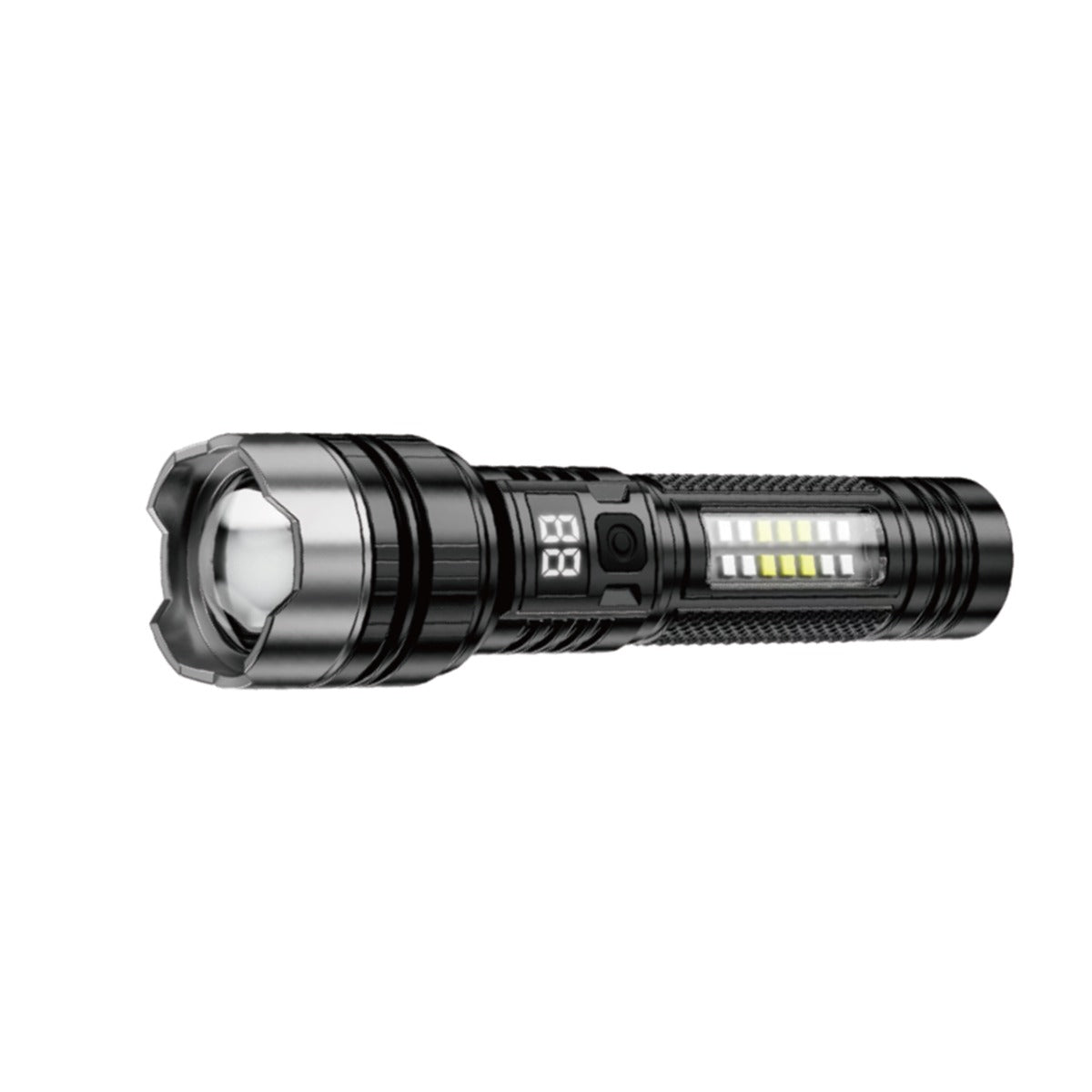 XO YH20 Tactical Φακός με Λειτουργία Εστίασης Zoom 1200mAh