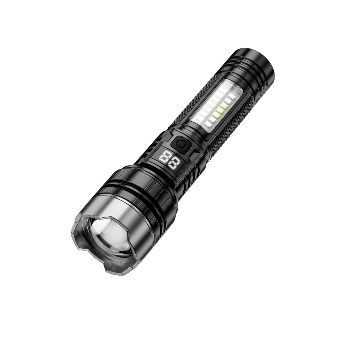 XO YH20 Tactical Φακός με Λειτουργία Εστίασης Zoom 1200mAh