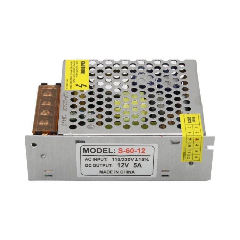 Switching Power Supply 60W 12V 5A