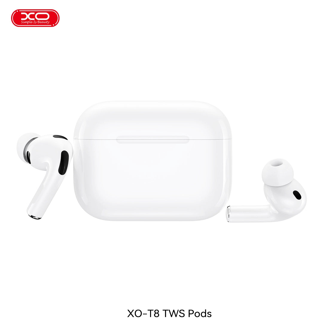 XO T8 TWS Ασύρματα Ακουστικά Bluetooth 8ης Γενιάς
