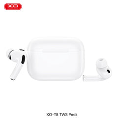 XO T8 TWS Ασύρματα Ακουστικά Bluetooth 8ης Γενιάς