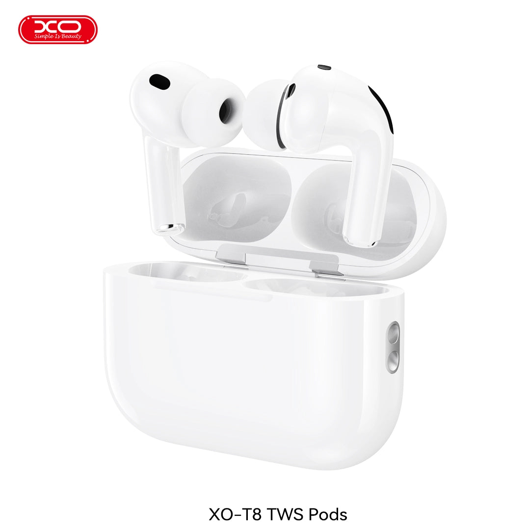 XO T8 TWS Ασύρματα Ακουστικά Bluetooth 8ης Γενιάς