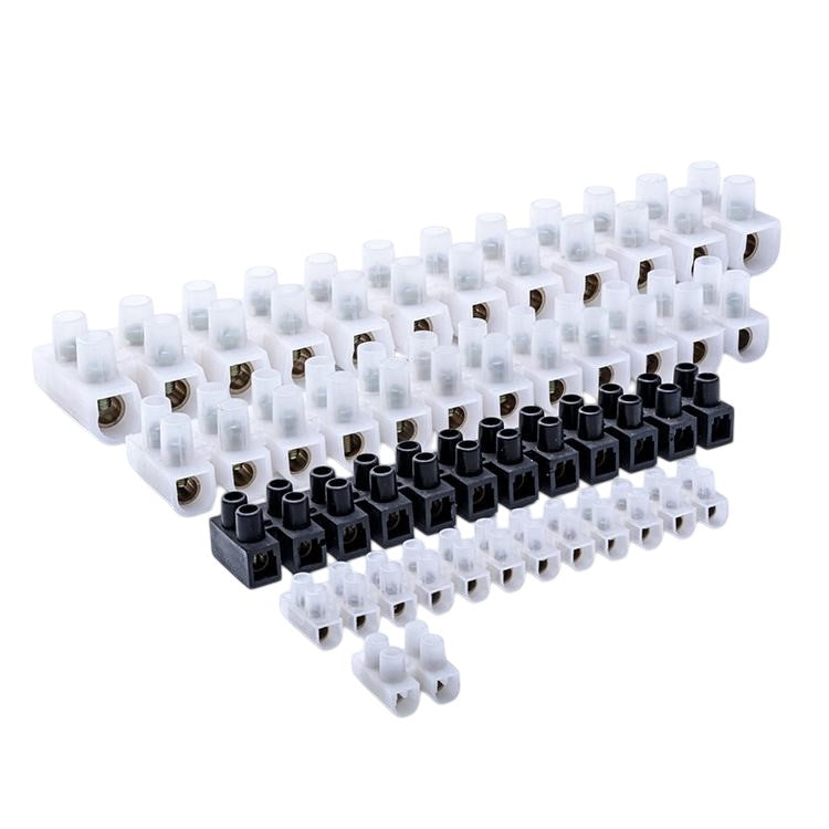 ATC Ηλεκτρολογικές Κλέμες 3A-4MM² (U Type) Λευκές PE 10τμχ