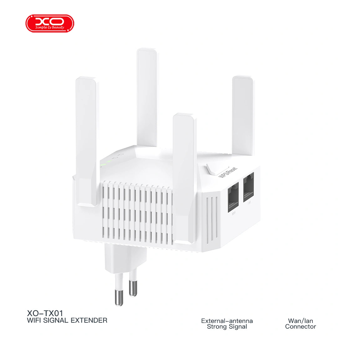 XO TX01 Repeater 1200M (EU) & Router 100M 2 σε 1