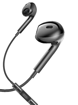 XO EP74 Ακουστικά Handsfree 4ης Γενιάς Type C Μαύρα