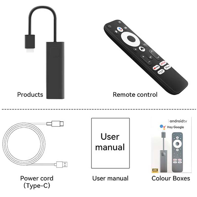Τηλεχειριστήριο Google TV GD1 4K Streaming Stick