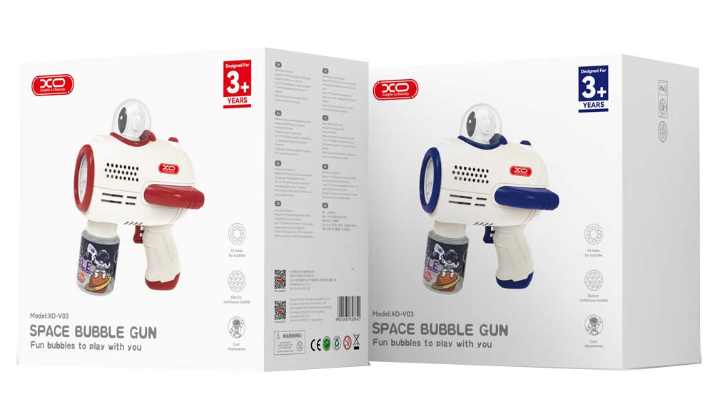 XO V03 Μηχανή Φυσαλίδων Αστροναύτης Μπλε