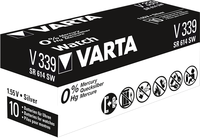 Varta Μπαταρία Ρολογιού V339 (1τμχ)