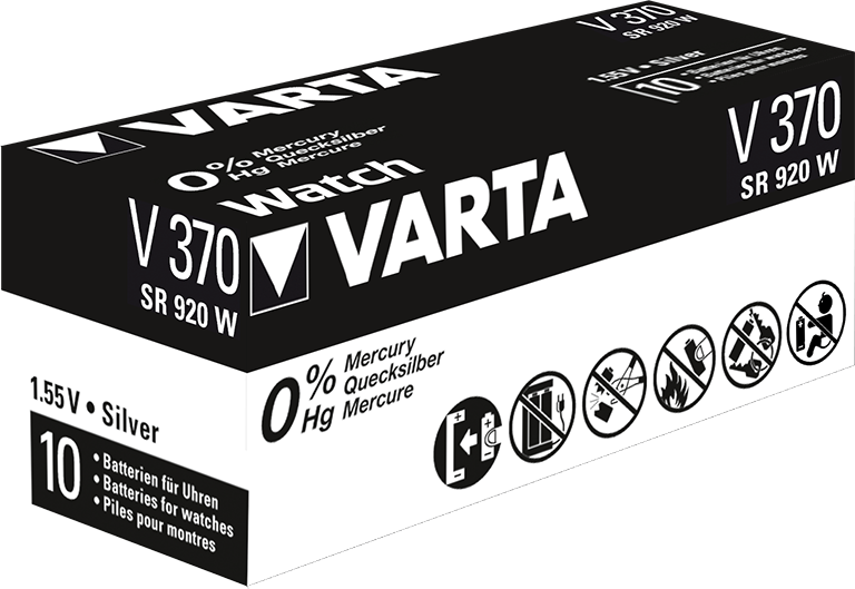 Varta Μπαταρία Ρολογιού V370 (1τμχ)