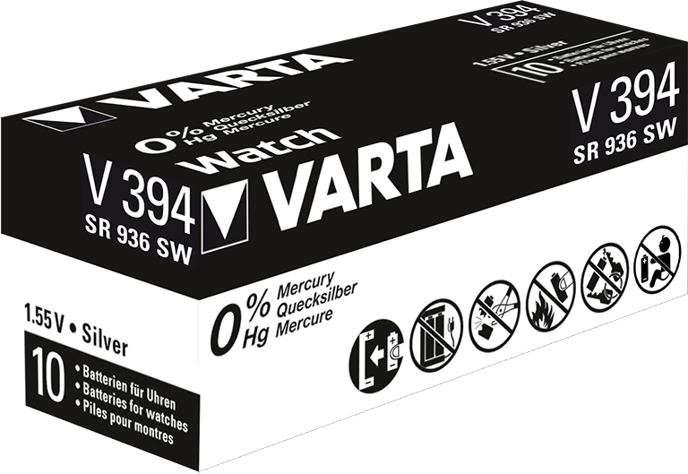 Varta Μπαταρία Ρολογιού V394 (1τμχ)