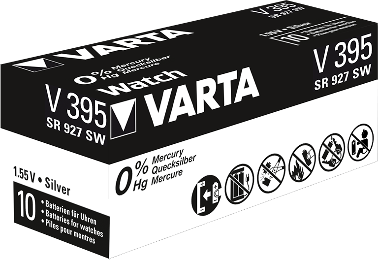 Varta Μπαταρία Ρολογιού V395 (1τμχ)