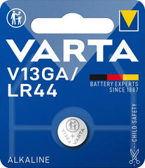 Varta Μπαταρία Κουμπί Λιθίου LR44 V13 GA (1τμχ)