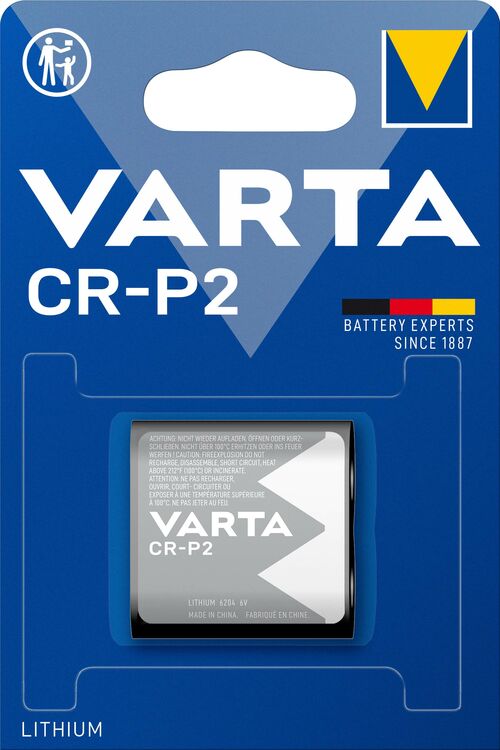 Varta Camera Battery CR-P2 (1pc)
