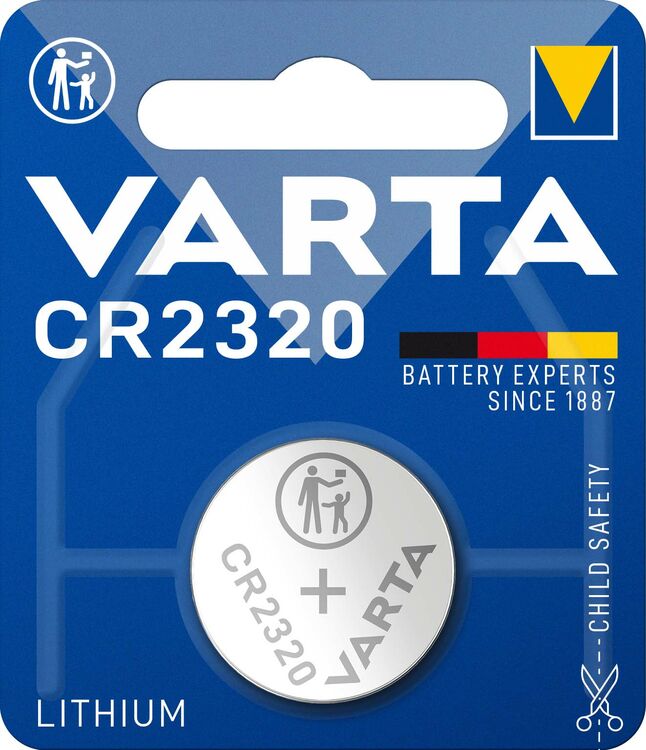 Varta Μπαταρία Κουμπί Λιθίου CR2320 (1τμχ)